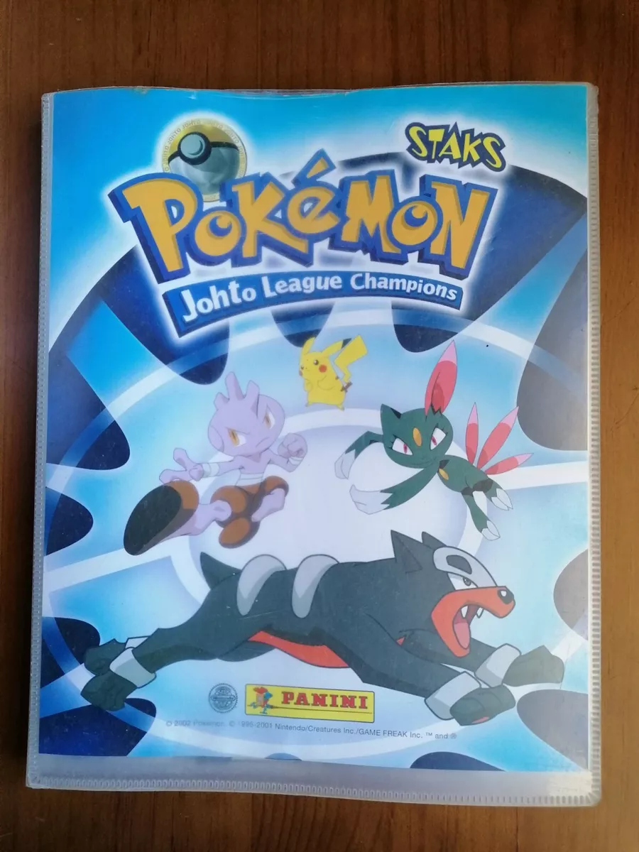 Album Pokemon Johto League Champions / Panini