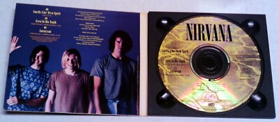 Vintage Nirvana Smells Like Teen Spirit Compact Disc/Maxi-Single