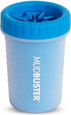 Dexas MudBuster Portable Dog Paw Washer/ Paw Cleaner Blue Medium