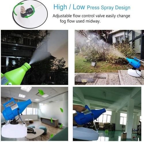 4.5L Portable Electric ULV Fogger Sprayer Disinfection Fogging Machine For Hotel - Picture 13 of 19