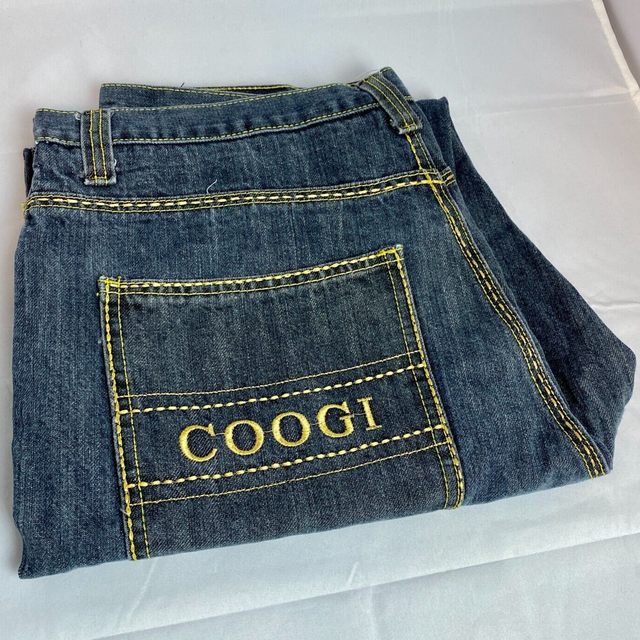 Coogi Denim Jeans Mens Sz 36 Waist 34 Length Embroidery Pants 016031327 36x34 for sale online