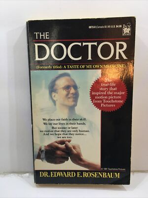 The Doctor - Dr. Edward Rosenbaum (1991, Paperback)