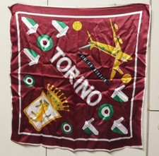 GRANDE TORINO SUPERGA 4-5-1949 BANDIERA  FOULARD ANNI 70  NO SCIARPA Memorabilia