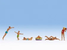 HO Scale people - 15849 - Bathers