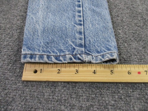 Vintage Levis Jeans Boys 10 Slim Orange Tab Faded 90s Work USA Made 405 - Picture 5 of 13