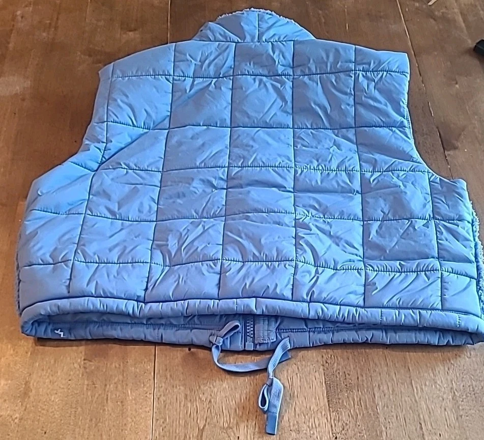 Women's High Pile and Quilted Vest - JoyLab 414-21 - Image 4 of 4