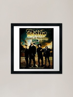 Bone Thug-N-Harmony gerahmter Kunstdruck gerahmtes Wandbild Poster Leinwanddruck Bild