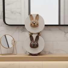 Ostern Hase Kaninchen Toilettenpapierhalter Klopapierhalter Badezimmer WC
