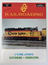 O Scale Railroading Magazine #83 November 1983 Model Trains Model Railroad