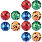 12 Stück PVC Aufblasbare Ball Spielzeug Kreative Nummerndruck Spielzeug Für
