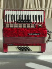 Piano accordion akkordeon WELTMEISTER STELLA 48  bass