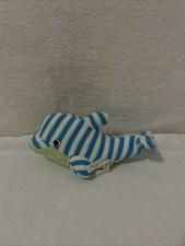 2009 Toys R Us Animal Alley Plush Stuffed Whale Dolphin W Sound WORKS FREE SHIP