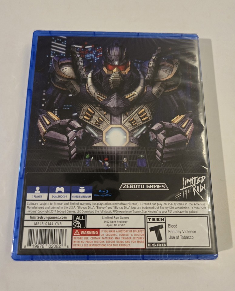 Cosmic Star Heroine édition Collector PS4 - Limited Run #144 - Neuf Scellé