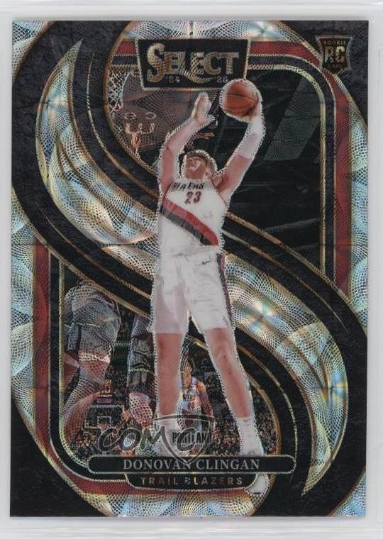 2024-25 Panini Select Premier Level Scope Prizm Donovan Clingan #199 1jm6