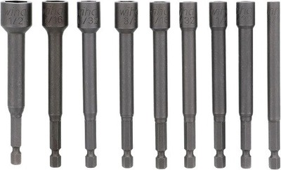 Wiha 76085 9 Piece Power Blade Nut Driver Set