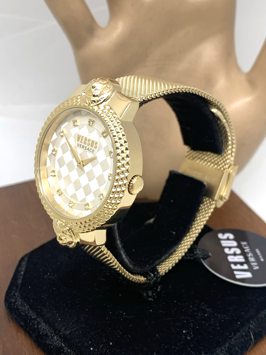 Versus by Versace Women's Watch VSPLK1724 Quartz Gold Tone