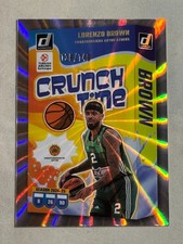 2024-25 Donruss Euroleague Crunch Time Holo Laser Lorenzo Brown /149 #12