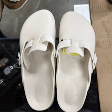 Birkenstock Boston Essentials EVA In Eggshells Color, womens 10