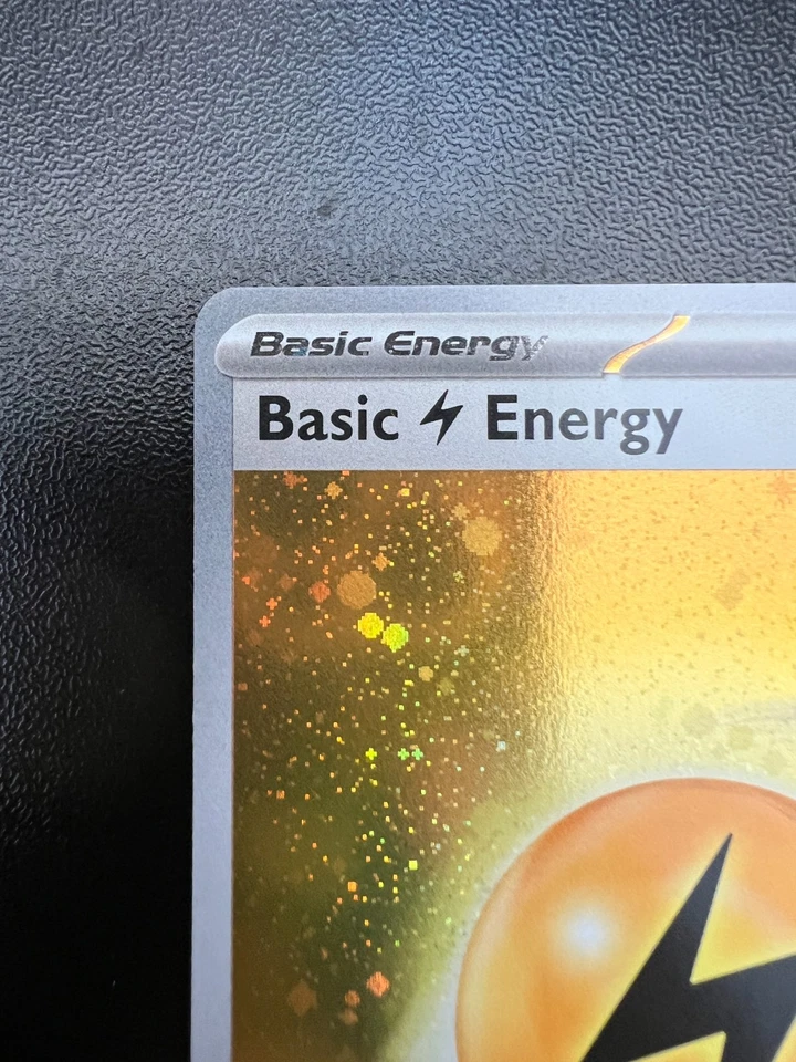 Pokemon Basic Lightning Energy SVE 004 Professor Program 2023 Cosmos Holofoil NM - Image 2 of 4