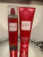 Bath Body Works YOU'RE THE ONE Fine Fragrance Mist Body Cream 2 Pack Set