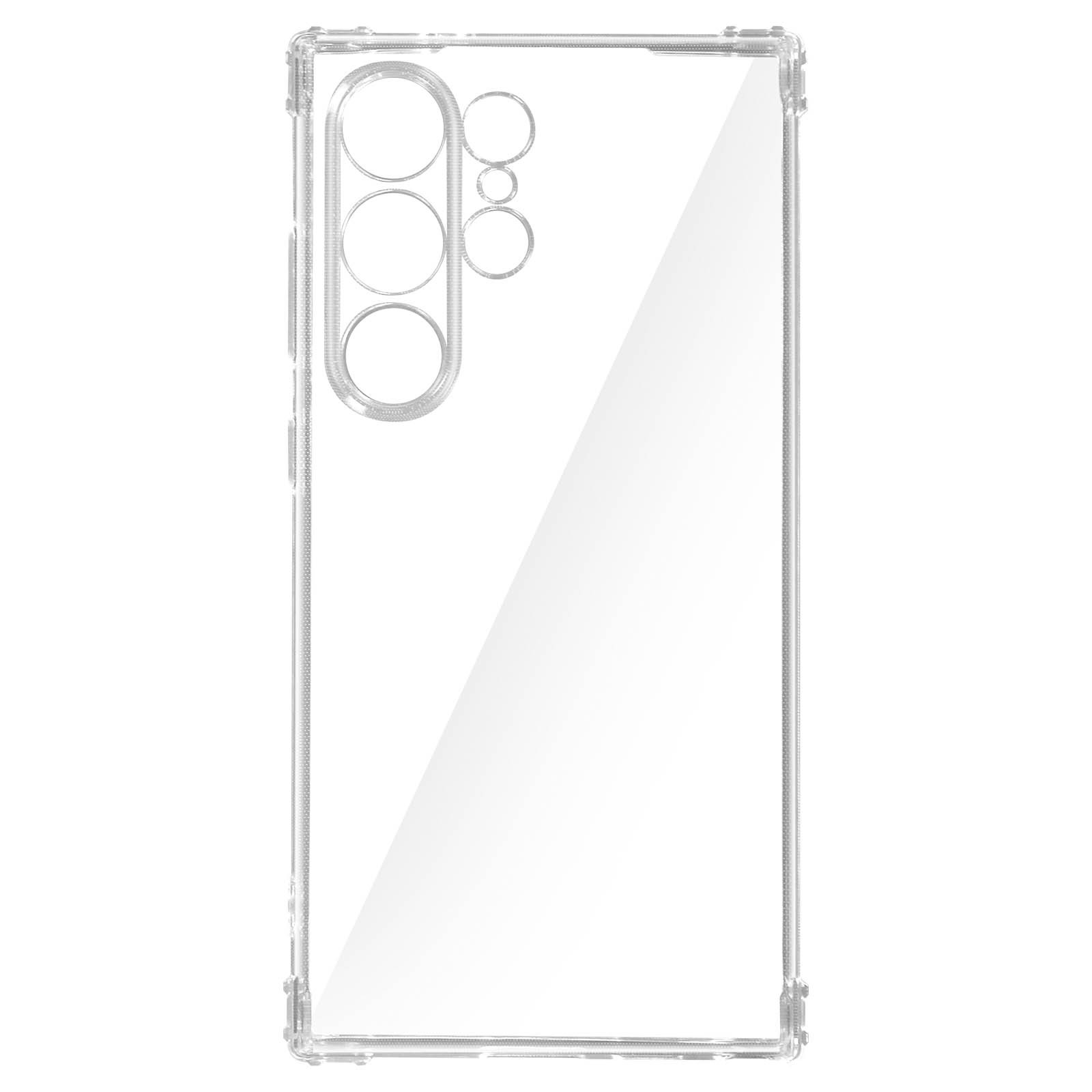 Coque silicone Galaxy S24 Ultra Akashi flexible et transparente