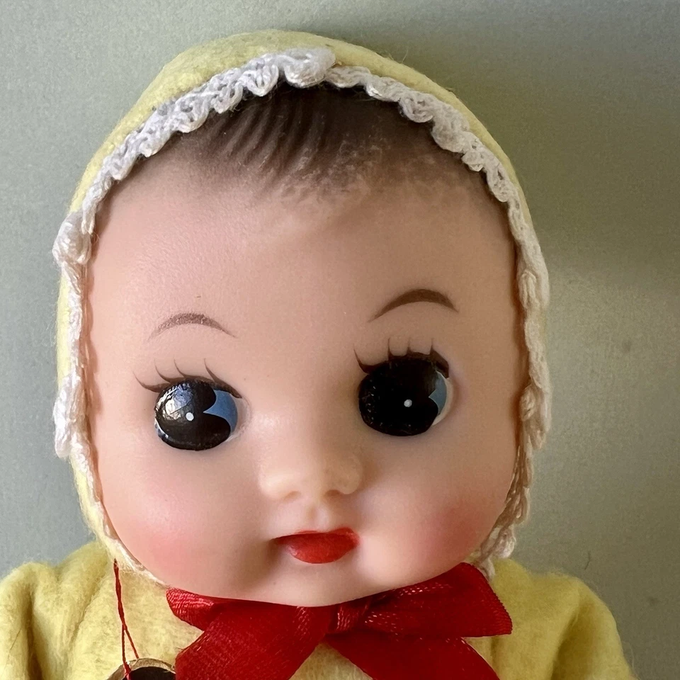 Mini poupée vintage 70s Red China DM787 Révolution Culturelle Chinoise 16cm - Photo 2/4