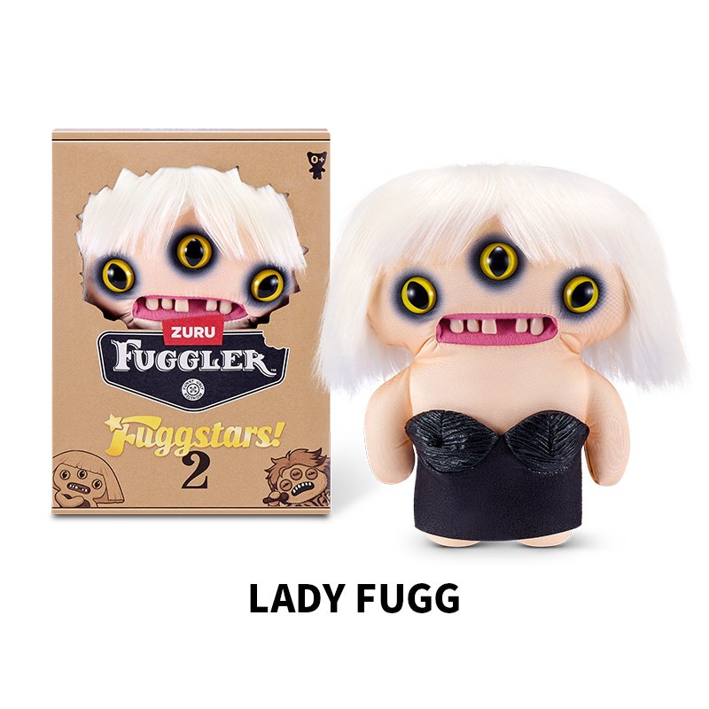 Authentic Zuru Fuggler Fugg Stars 2 Collectible Plush Doll Toy