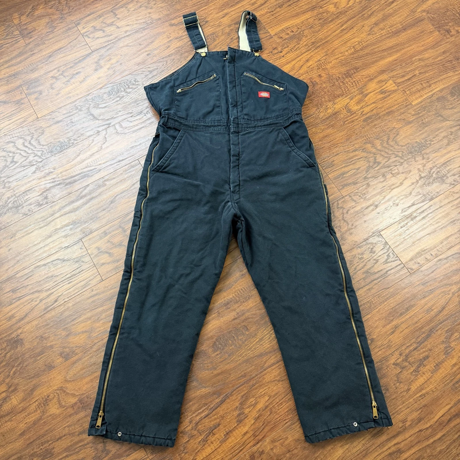 Dickies Overalls Mens XL Blue Canvas Workwear Insulated Outdoor Heavy Duty 28 in
Opens in a new wind