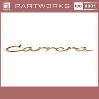 Schriftzug Original Porsche 356 Carrera Gold 64455932600