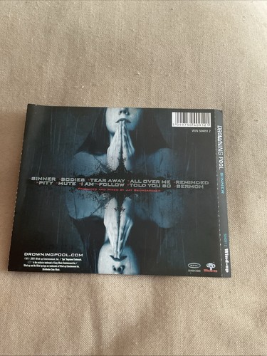 Drowning Pool - Sinner - Original ARTWORK ONLY - Picture 3 of 3
