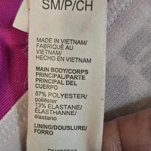 Under Armour Pink Compression Mid Crossback Sports Bra Size Small L thumbnail 5