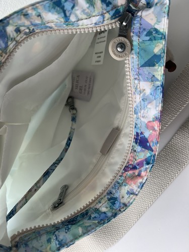 Kipling Angie Crossbody Bag HB6961 - 4BH Abstract Blue Color Multi (No Monkey) - Picture 3 of 8
