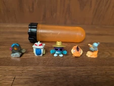 Mr. Beast Lab Swarms Lot of 5 Mini Figures W/ Orange Tube