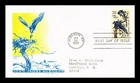 US COVER JOHN JAMES AUDUBON AIR MAIL FIRST DAY ISSUE JACKSON CACHET CRAFT