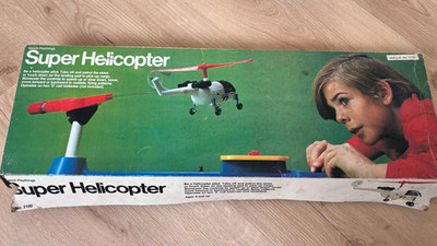 Vintage Spielzeug  Epoch s Super Helicopter    70er Jahre