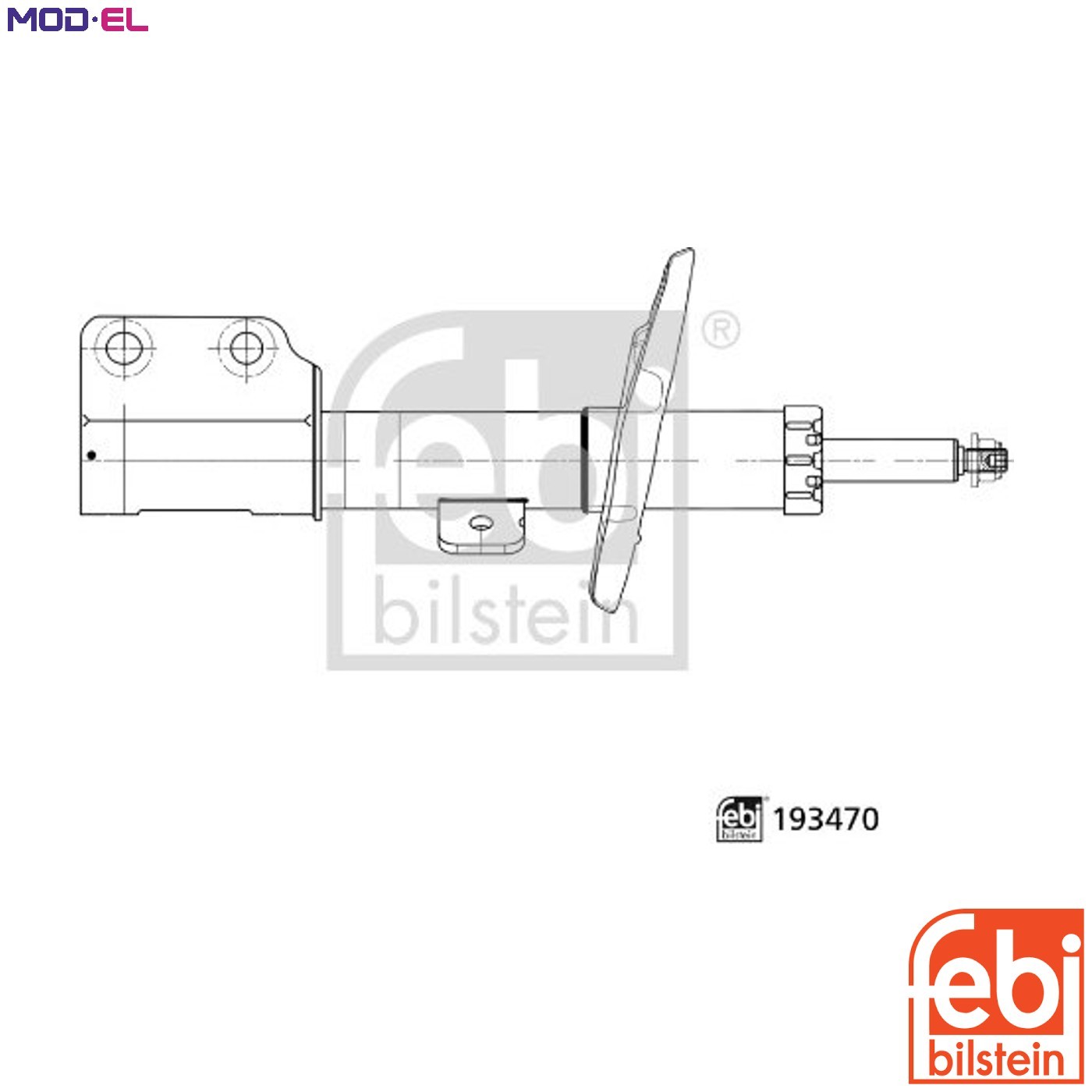 SHOCK ABSORBER 193470 FOR PEUGEOT EXPERT/Platform/Chassis/Van/Bus TRAVELLER 1.6L - Image 13