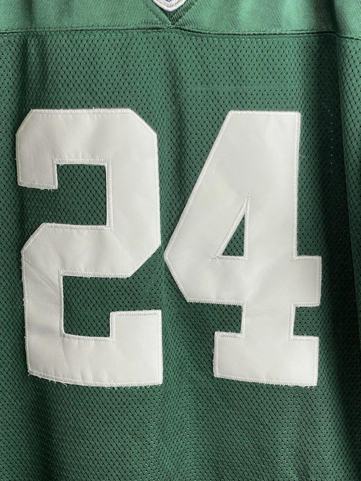 Vintage Reebok NFL New York Jets Darrell Revis #24 Jersey Adult Size 52 Green - Image 2 of 4