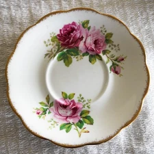 Royal Albert American Beauty Replacement Underplate for Gravy Boat. England