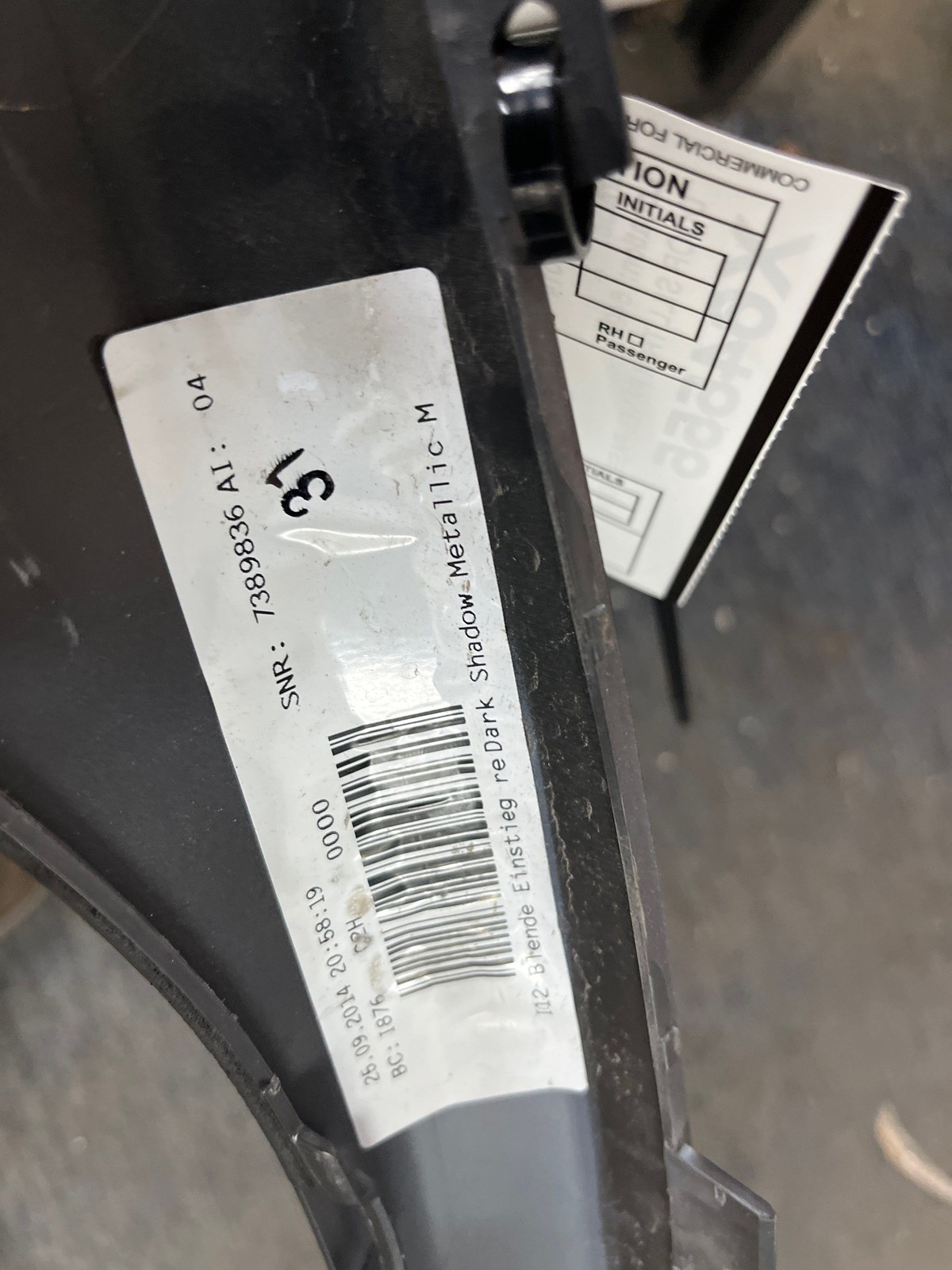 BMW i8 2014-2020 Right Side panel