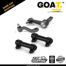 4 PC Front Idler & Pitman Arm Kit for Dodge Ram 2500 RWD Ram 1500 RWD
