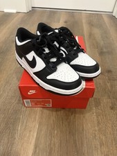 Nike Dunk Low GS Panda Black White Size 5Y Womens 6.5 CW1590-100