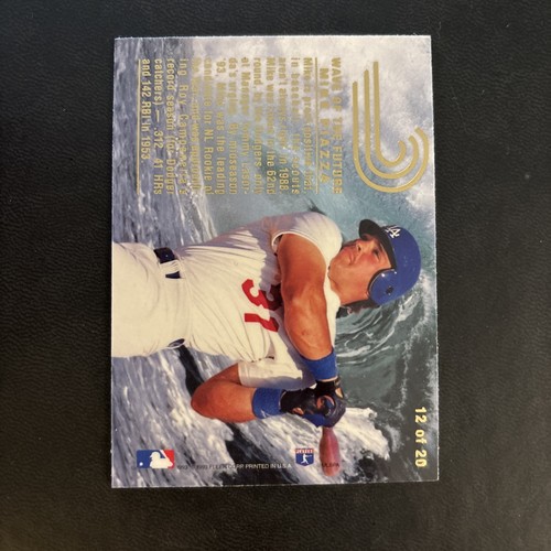 1993 Flair - Wave of the Future Mike Piazza #12 - Picture 2 of 2
