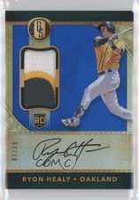 2017 Chronicles Gold Standard Rookie Jersey Prime 7/25 Ryon Healy #47 Auto 5w7