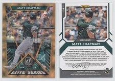 2020 Panini Donruss Elite Series Gold /99 Matt Chapman #E-11