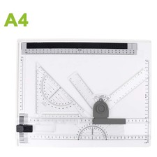 Wielofunkcyjny profesjonalny zestaw deski kreślarskiej Płyta kreślarska Deska kreślarska A4.