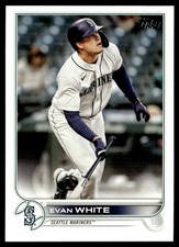 2022 Topps Evan White Seattle Mariners #602