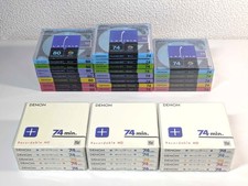  SEALED x 35-Discs  DENON Mini Disc Minidiscs LAPISIA / Recordable MD 74  80 min