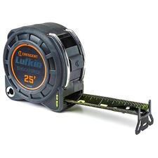 Crescent L1125B Lufkin 1-3/16in x 25ft Shockforce ual Sided Tape Measure