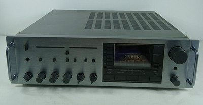 VINTAGE CARVER MXR-130 MAGNETIC FIELD AMPLIFIER/ STEREO RECEIVER TESTED