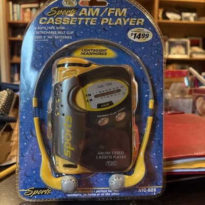 Tozai Sports Personal Radio Cassette Tape Player Water Resistant  ATC-826 
